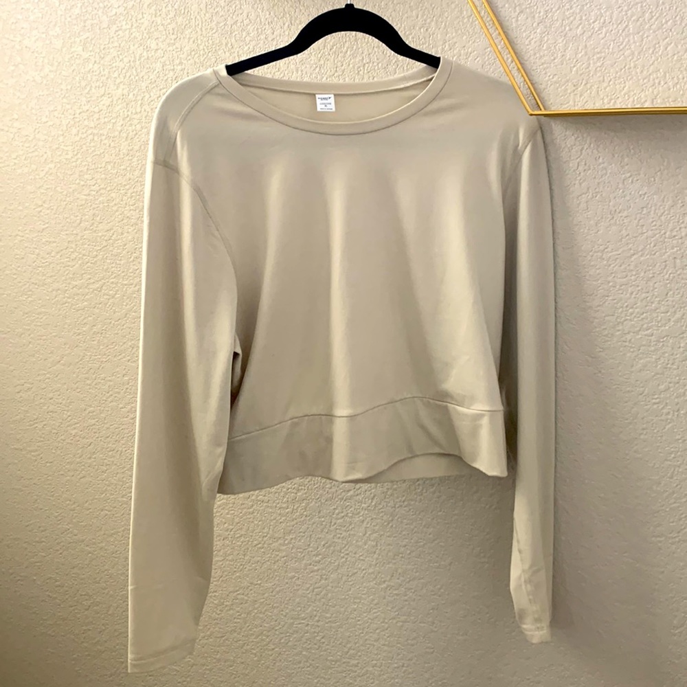 Old Navy, active line, nude, long sleeve